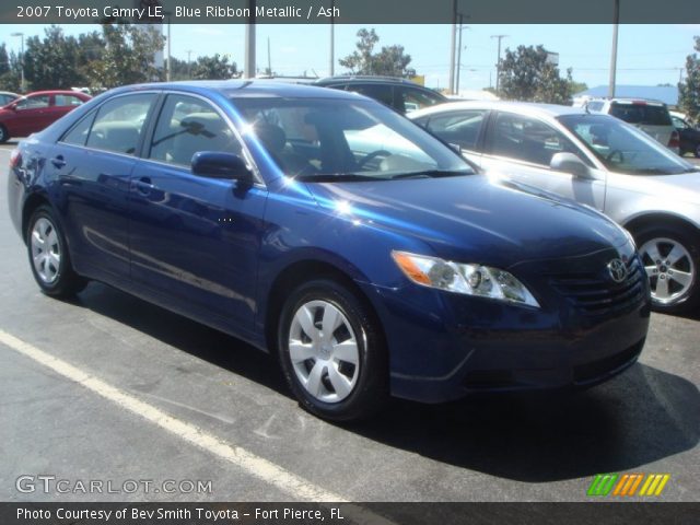 2007 Toyota Camry LE in Blue Ribbon Metallic