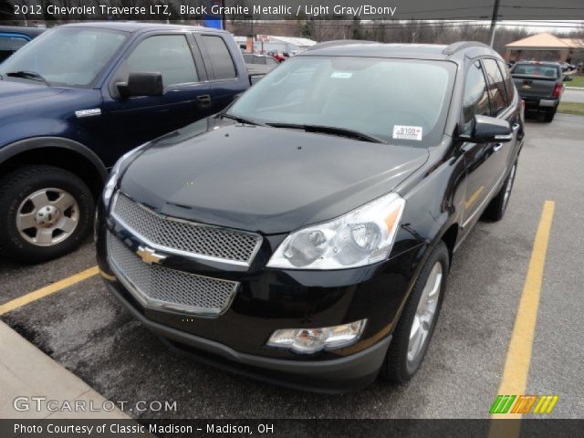 2012 Chevrolet Traverse LTZ in Black Granite Metallic