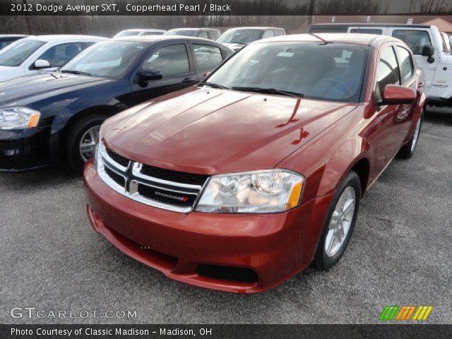 2012 Dodge Avenger SXT in Copperhead Pearl