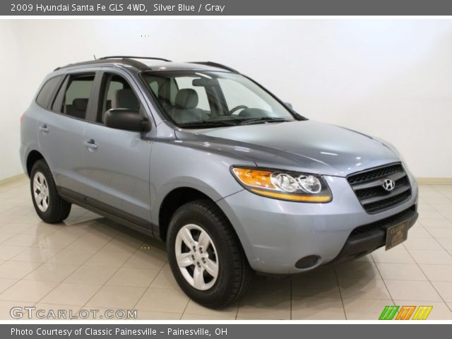 2009 Hyundai Santa Fe GLS 4WD in Silver Blue
