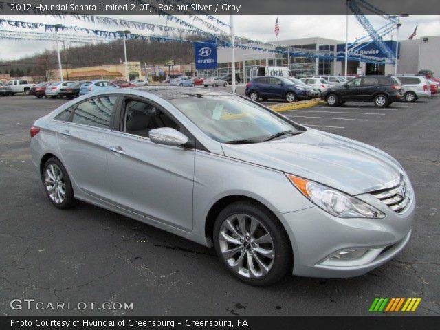 2012 Hyundai Sonata Limited 2.0T in Radiant Silver