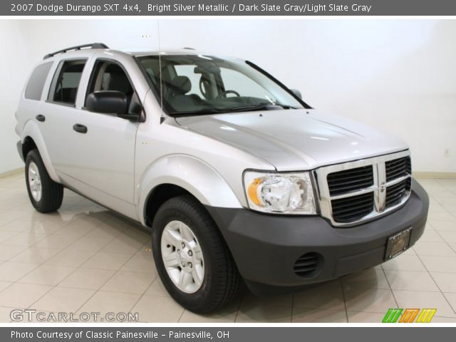 2007 Dodge Durango SXT 4x4 in Bright Silver Metallic