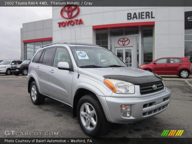 2002 Toyota RAV4 4WD in Titanium Metallic
