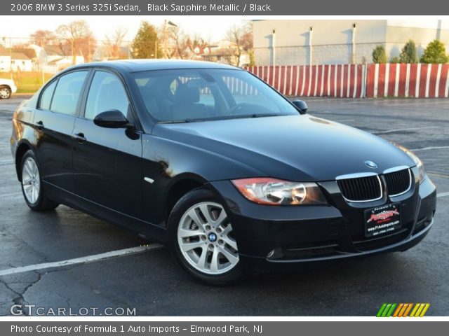 2006 BMW 3 Series 325i Sedan in Black Sapphire Metallic