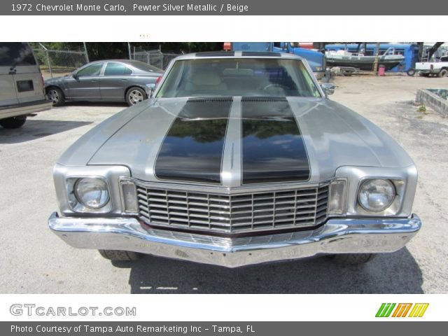 1972 Chevrolet Monte Carlo  in Pewter Silver Metallic