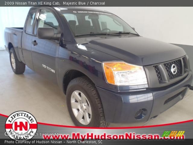 2009 Nissan Titan XE King Cab in Majestic Blue