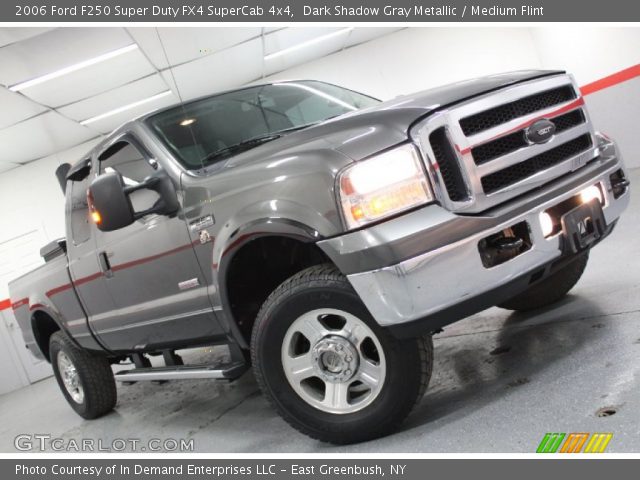 2006 Ford F250 Super Duty FX4 SuperCab 4x4 in Dark Shadow Gray Metallic