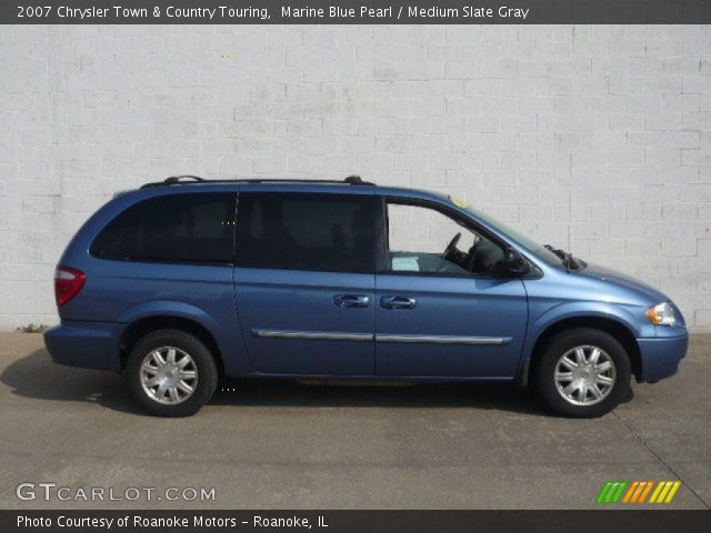 2007 Chrysler Town & Country Touring in Marine Blue Pearl