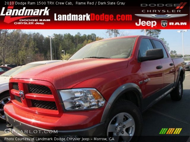 2010 Dodge Ram 1500 TRX Crew Cab in Flame Red