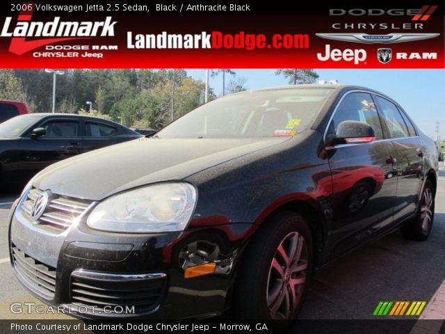 2006 Volkswagen Jetta 2.5 Sedan in Black