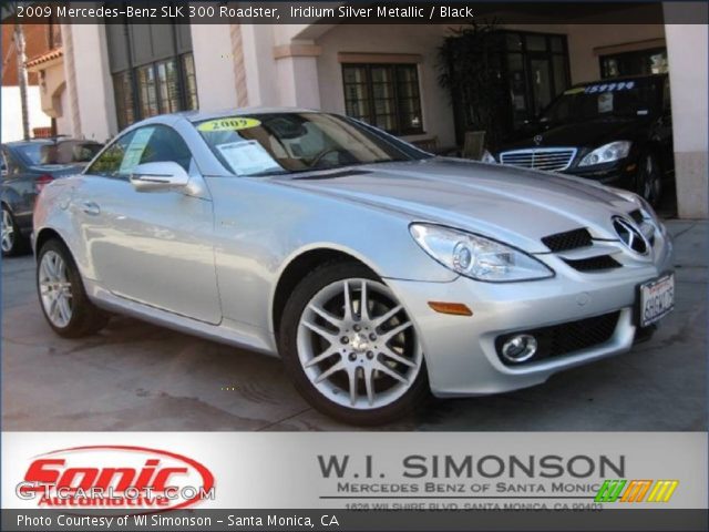 2009 Mercedes-Benz SLK 300 Roadster in Iridium Silver Metallic