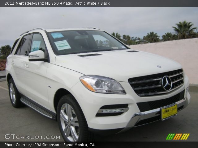 2012 Mercedes-Benz ML 350 4Matic in Arctic White