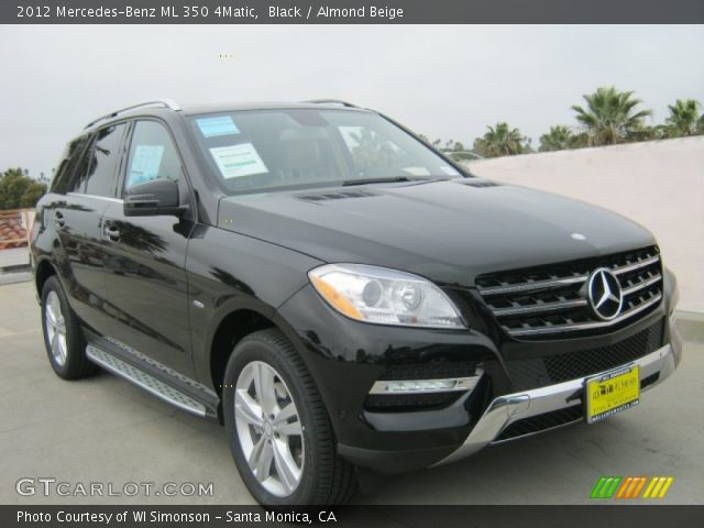 2012 Mercedes-Benz ML 350 4Matic in Black