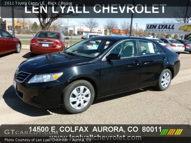 2011 Toyota Camry LE in Black