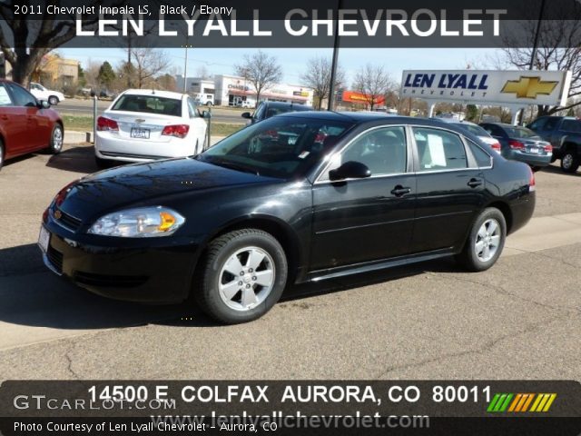 2011 Chevrolet Impala LS in Black