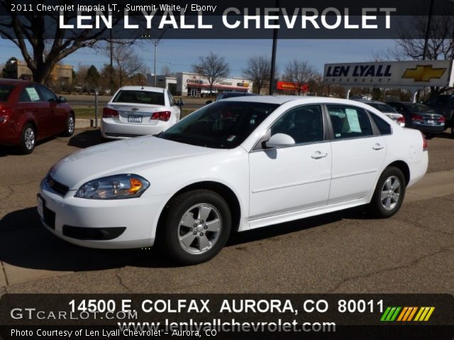 2011 Chevrolet Impala LT in Summit White