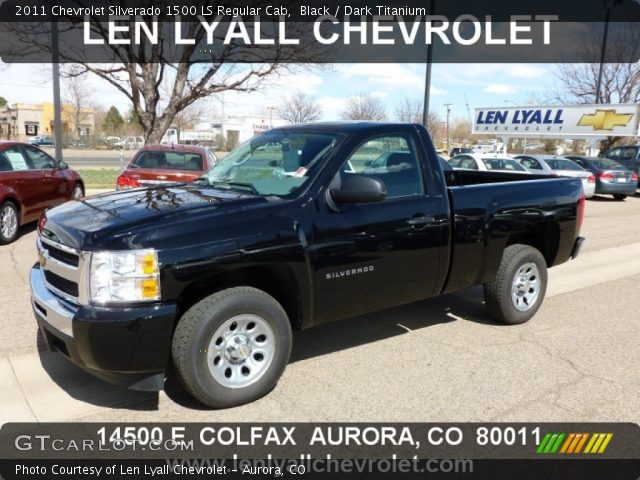 2011 Chevrolet Silverado 1500 LS Regular Cab in Black