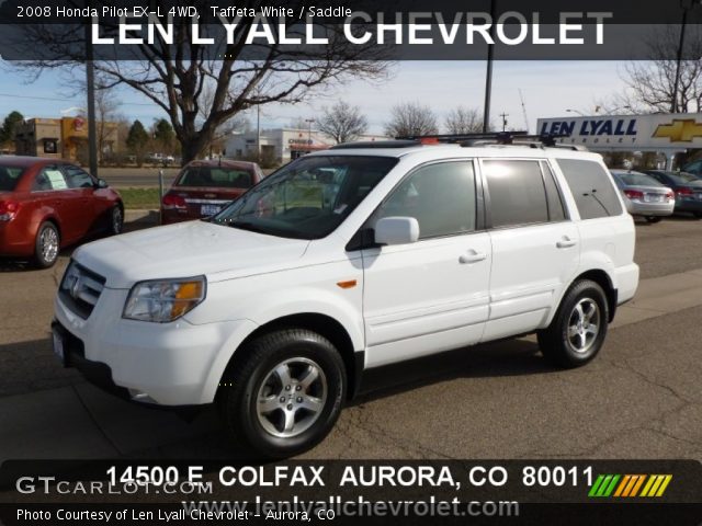 2008 Honda Pilot EX-L 4WD in Taffeta White