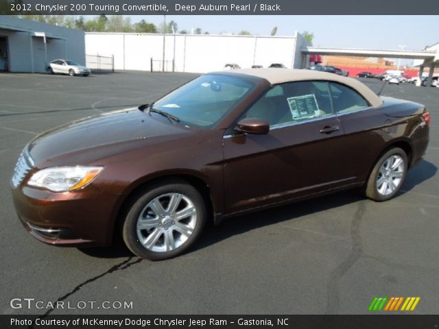 2012 Chrysler 200 Touring Convertible in Deep Auburn Pearl