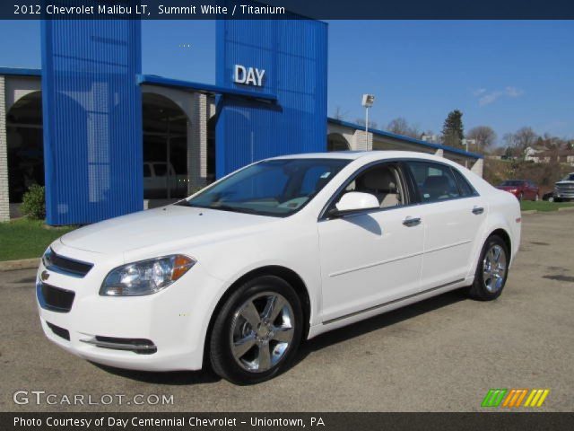 2012 Chevrolet Malibu LT in Summit White