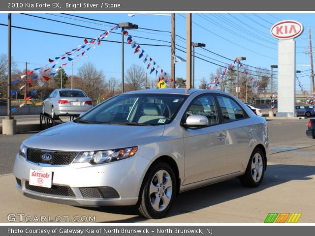 2010 Kia Forte EX in Bright Silver