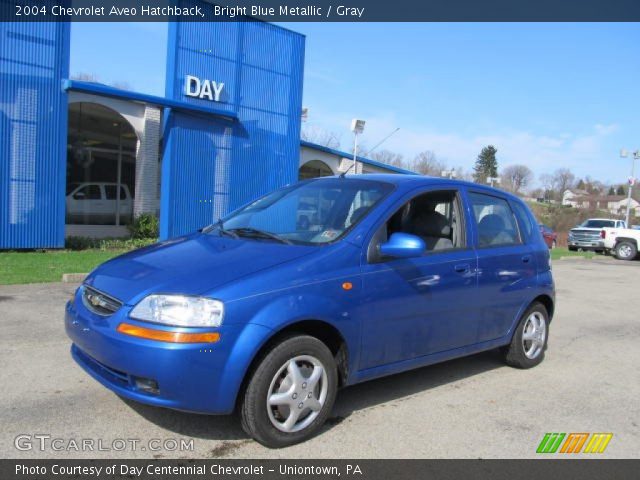 2004 Chevrolet Aveo Hatchback in Bright Blue Metallic