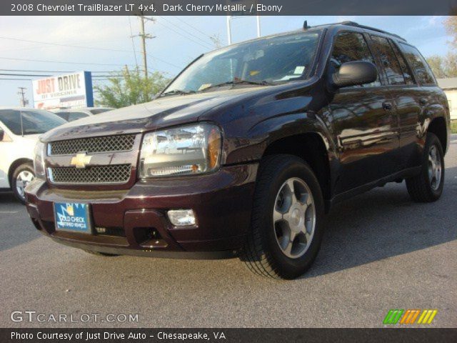 2008 Chevrolet TrailBlazer LT 4x4 in Dark Cherry Metallic
