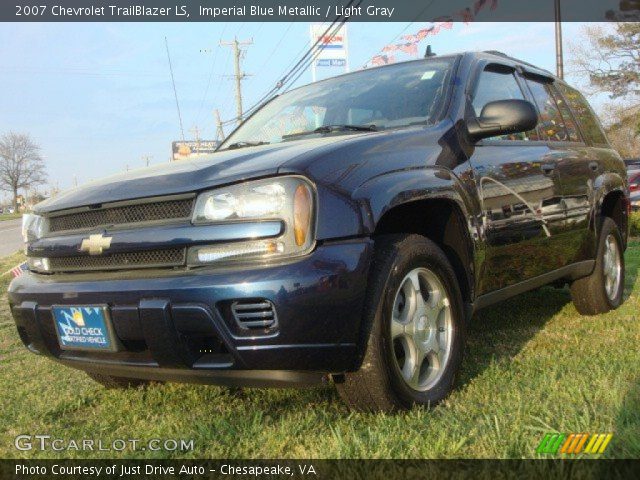 2007 Chevrolet TrailBlazer LS in Imperial Blue Metallic