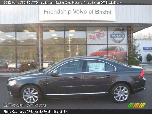 2012 Volvo S80 T6 AWD Inscription in Saville Grey Metallic