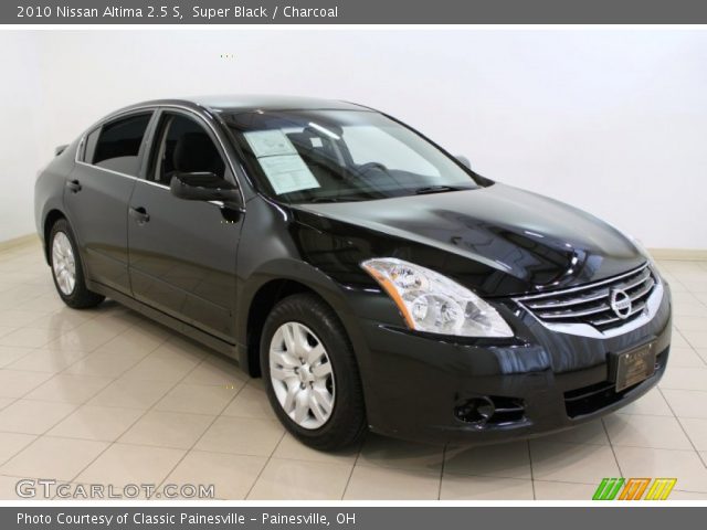 2010 Nissan Altima 2.5 S in Super Black