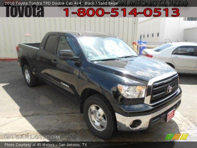 2010 Toyota Tundra TRD Double Cab 4x4 in Black