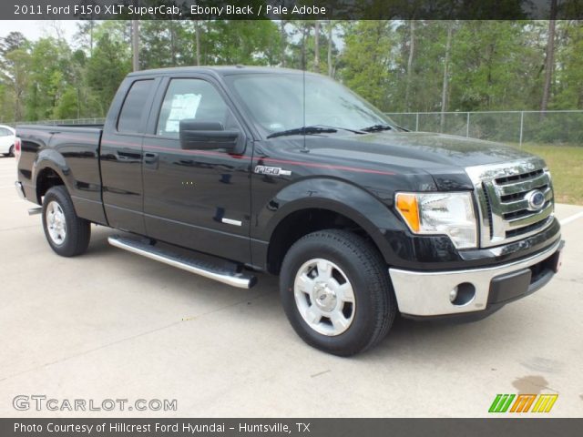 2011 Ford F150 XLT SuperCab in Ebony Black