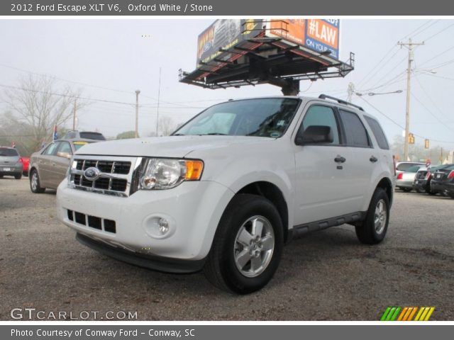 2012 Ford Escape XLT V6 in Oxford White