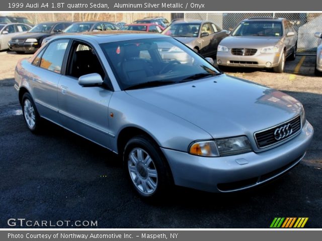 1999 Audi A4 1.8T quattro Sedan in Aluminum Silver Metallic