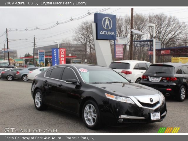 2009 Acura TL 3.5 in Crystal Black Pearl