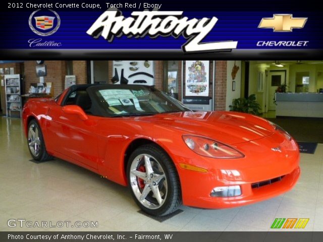 2012 Chevrolet Corvette Coupe in Torch Red