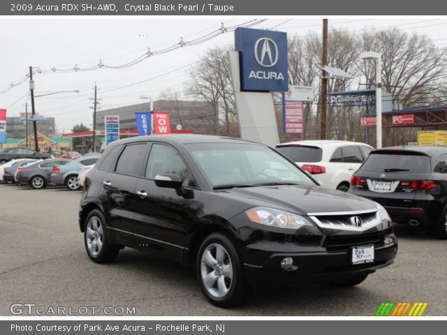 2009 Acura RDX SH-AWD in Crystal Black Pearl