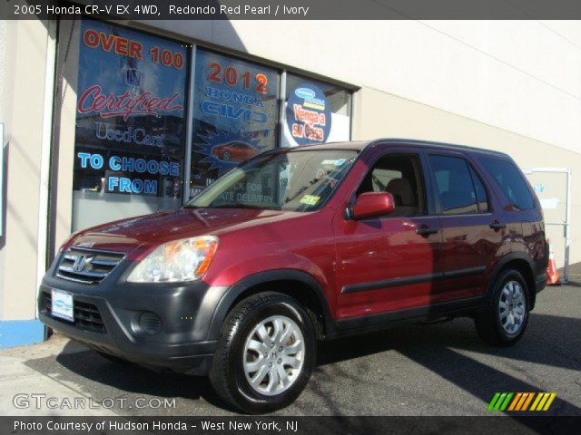2005 Honda CR-V EX 4WD in Redondo Red Pearl