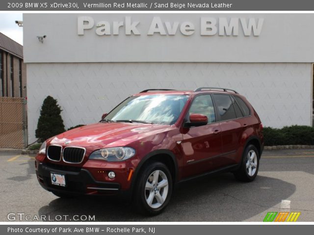 2009 BMW X5 xDrive30i in Vermillion Red Metallic