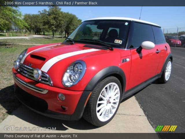 2006 Mini Cooper S Hardtop in Chili Red