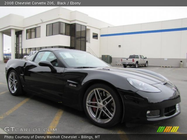 2008 Chevrolet Corvette Z06 in Black