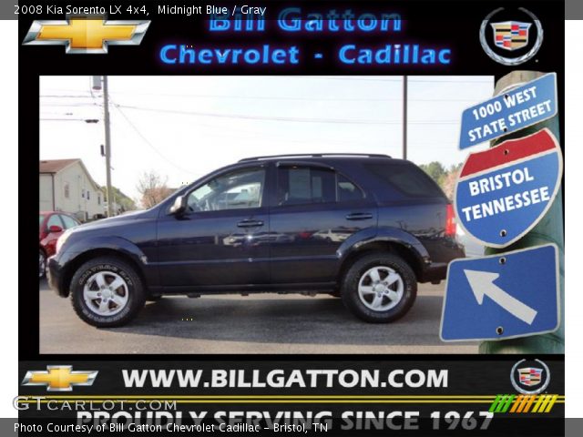 2008 Kia Sorento LX 4x4 in Midnight Blue