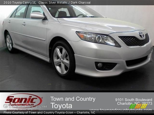 2010 Toyota Camry SE in Classic Silver Metallic