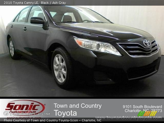 2010 Toyota Camry LE in Black