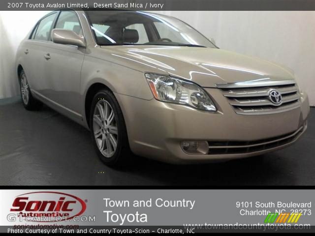 2007 Toyota Avalon Limited in Desert Sand Mica