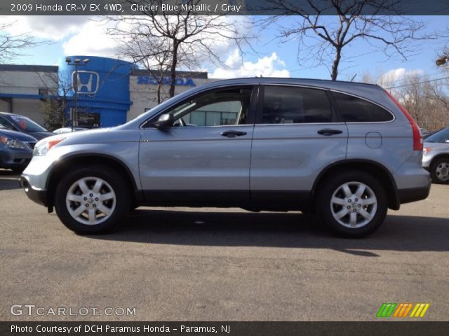 2009 Honda CR-V EX 4WD in Glacier Blue Metallic