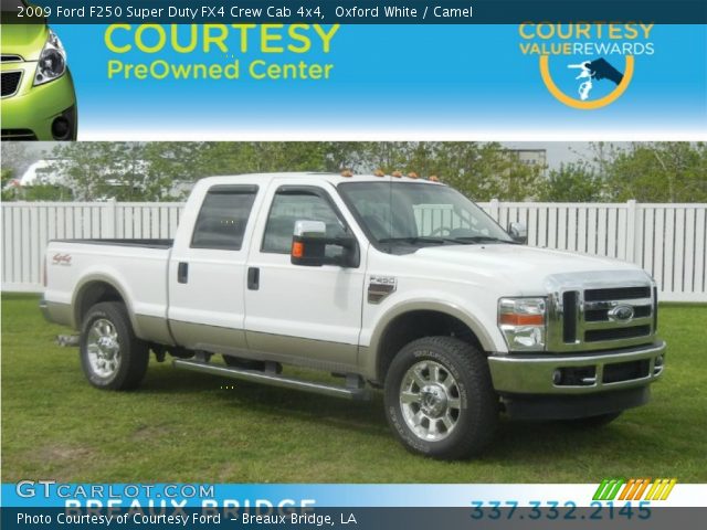 2009 Ford F250 Super Duty FX4 Crew Cab 4x4 in Oxford White