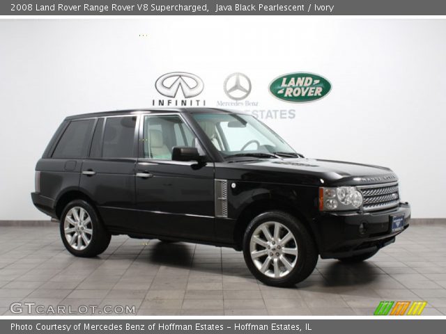 2008 Land Rover Range Rover V8 Supercharged in Java Black Pearlescent
