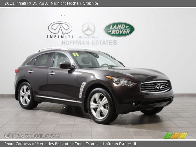 2011 Infiniti FX 35 AWD in Midnight Mocha