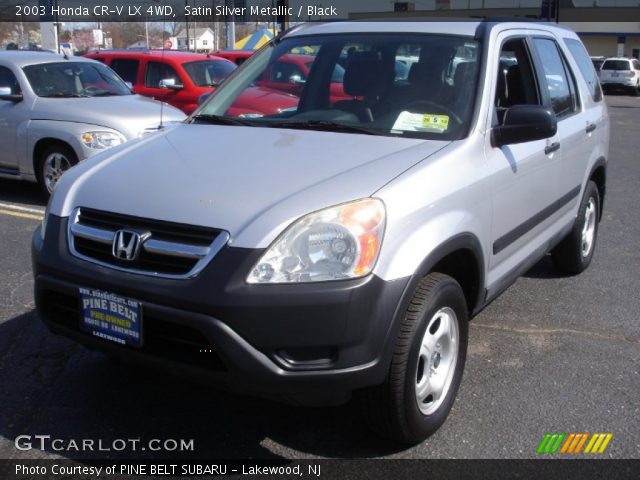 2003 Honda CR-V LX 4WD in Satin Silver Metallic
